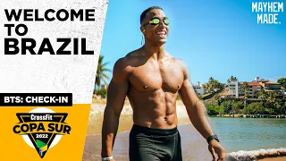 WELCOME TO BRAZIL // CrossFit Semifinal Copa Sur BTS: Check-In