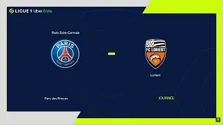Paris Saint-Germain vs Lorient | Parc des Princes | 2023-24 Ligue 1 | PES 2021