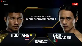 RODTANG🇹🇭 VS EDGAR TABARES🇲🇽| Full Fight (May 5, 2023)