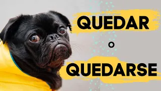 Online Spanish lessons: Verbos quedar y quedarse