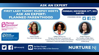 First Lady Murphy Hosts Ask an Expert: Planned Parenthood