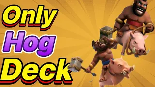 This Is The *Only* Hog Rider Deck You Need To Upgrade - Clash Royale