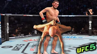 Khabib Nurmagomedov vs. Super Yogi (EA sports UFC 5)