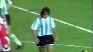 1993 Batistuta vs Denmark