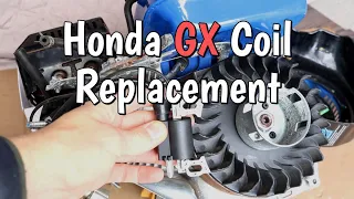 Ignition Coil Replacement, Honda GX200, GX120, GX160, GX240