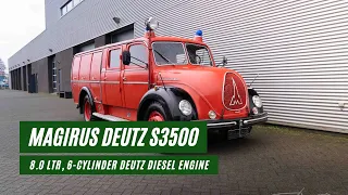 Magirus-Deutz S3500 | Fire truck | 1954 -VIDEO- www.ERclassics.com