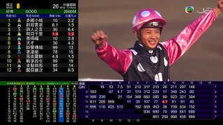 2017 香港一哩錦標 Hong Kong Mile 香港マイル (G1) 美麗傳承 BEAUTY GENERATION ビューティージェネレーション 梁家俊