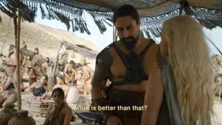 Game of Thrones Season 6: Episode #1 Clip - Daenerys meets Khal Moro (HBO)