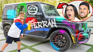 I DESTROYED MY PARENT'S NEW CAR! **EPIC REACTION** 😡