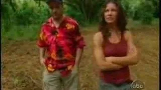 Jimmy Kimmel visits the set of Lost.