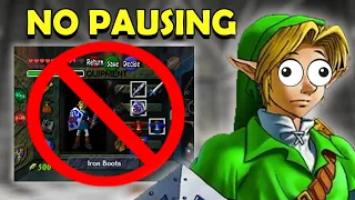 Can You Beat Ocarina of Time Without Pausing?