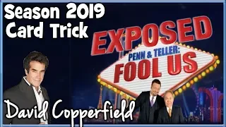Penn and Teller Fool Us Card Trick Secret Revealed | Season 2019 | Magic Trick Fools Copperfield