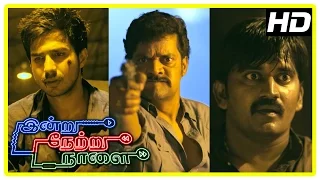 Indru Netru Naalai Movie Scenes | Vishnu reverses the accident | Ravi Shankar killed Karunakaran