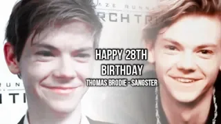Happy 28th Birthday Thomas Brodie - Sangster