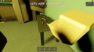 Мы восстановили хату после босса! GEF Roblox!