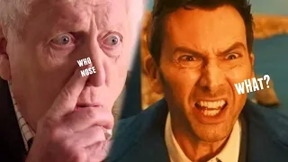 Tom Baker predicted David Tennant returning!