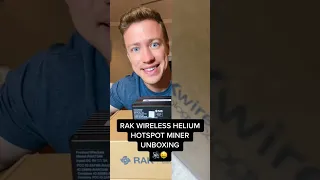 RAK Wireless Helium Hotspot Miner UNBOXING