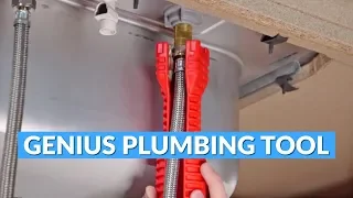 Genius Plumbing Tool Helps To Easily Install Sinks & Faucets