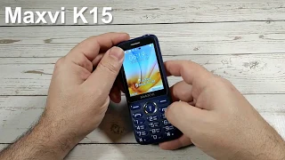 Maxvi K15 Incoming Call And Ringtones. Входящий звонок и Встроенные Мелодии Звонка.