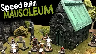 Building a Mausoleum for Dungeons & Dragons or Frostgrave!