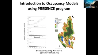 Occupancy Models using Presence program | Dr.Joob | April 5, 2022