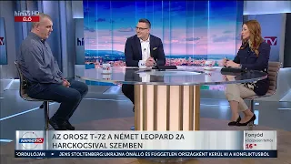 Egy év háború - az orosz T-72 a német Leopard 2A ellen - HÍR TV