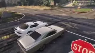 Форсаж 7 в GTA V  концовка