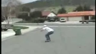 Elijah's Longboard Crash