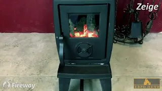 Печь-камин Fireway Zeige - видеообзор