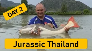 Jurassic Mountain Resort & Fishing Park Thailand. fishing Thailand. Carp fishing and Red tails.