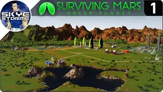 Surviving Mars Green Planet EP 1 - SUPER FAST STARTING STRATEGY - Tips & Tricks!