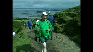 Climbing Croagh Patrick, Co. Mayo, Ireland 1996