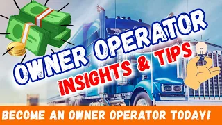 Should YOU Become an Owner Operator in Today's Market??