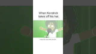 When Kendrick Lamar takes his hat off | Jk D Animator