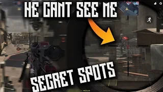 BEST SECRET SPOTS in CROSSFIRE! Map Tips + Tricks with iFerg in Call Of Duty: Mobile!