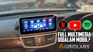 Mercy E200 (W212): Headunit Android (Area Cibubur)