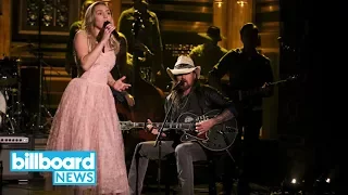 Miley Cyrus & Dad Billy Ray Pay Tribute to Tom Petty on 'The Tonight Show' | Billboard News