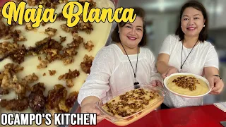 Quick and Easy Maja Blanca Recipe - Ocampo's Kitchen