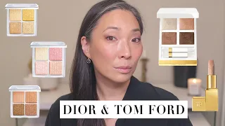 New Dior Glow Face Palettes and TF First Frost and Balm Frost Try-On