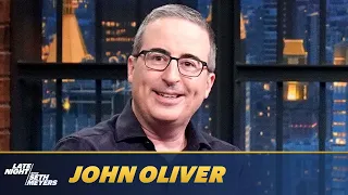 John Oliver Responds to Ron DeSantis Calling Him Irrelevant