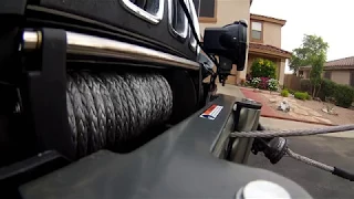 How to Re-spool a Winch Rope