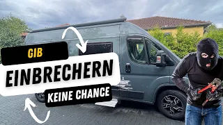 Low Budget 💰 Einbruchschutz im Camper ❗️ Geht das?