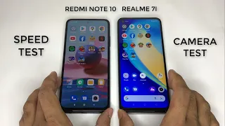 REDMI NOTE 10 (6/128) VS REALME 7I (8/128) SPEED TEST AND CAMERA TEST