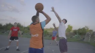 🇷🇺🎬🎥🏀🥇🔥😄👍Самые яркие моменты стритбольной тренеровочки ребят из х. ГАПКИНА 😉👌