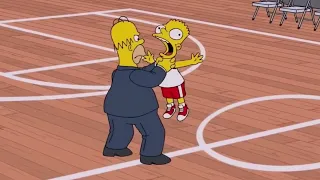The Simpsons Why you LITTLE!🏀