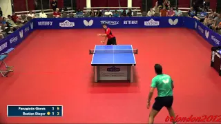 Gionis Panagiotis vs Bastian Steger (Chicago Open 2015) Final
