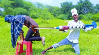 Top New Funny Video 2022 InjectionWala Comedy Video New FunnyDoctor Ep 22 @FamilyFunTv1