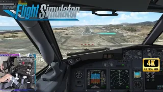 MSFS2020 | EXTREME REALISM | Amazing LANDING | Tenerife South | Stunning Approach | PMDG BOEING 737