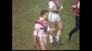 St Helens vs Hull - Les Quirk last minute try 1990