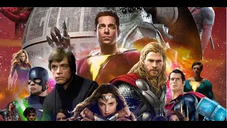 Star Wars vs Marvel vs DC Visual Mashup Theme (Music by Samuel Kim)